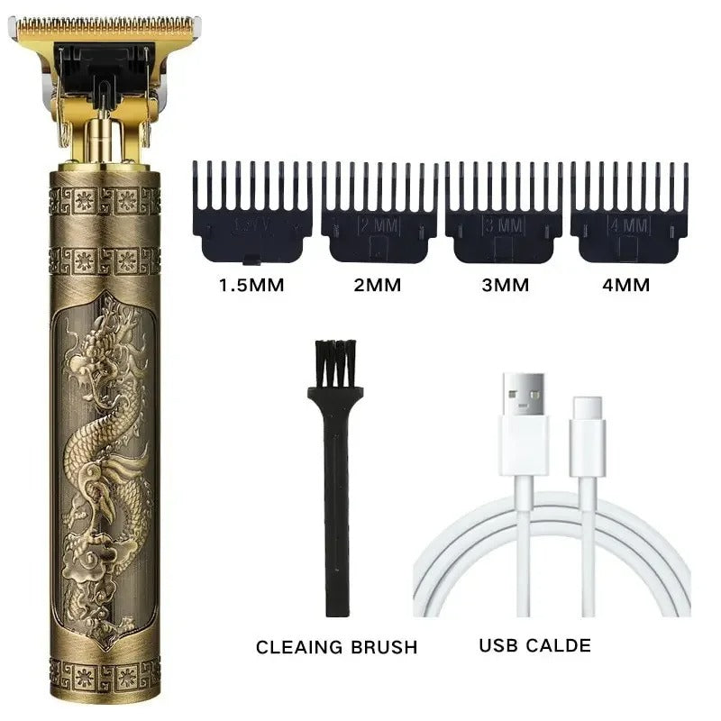 Aparador de cabelo profissional vintage Kirrea V9 para barbeiros - Desfino