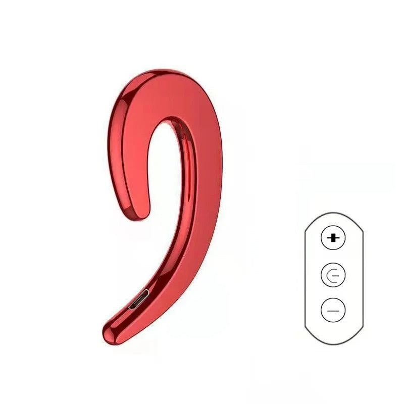Flux Bluetooth-hörlurar med öppen design och öronkrok — brusreducering | Desfino