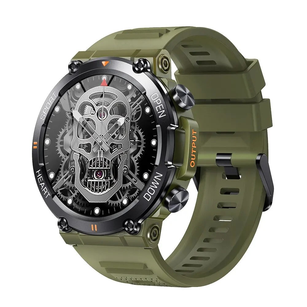 Ceas inteligent tactic ApexGuard Titan — baterie de lungă durată - Desfino