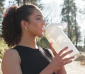 64 Oz Water Bottle — Impact Resistant Glass