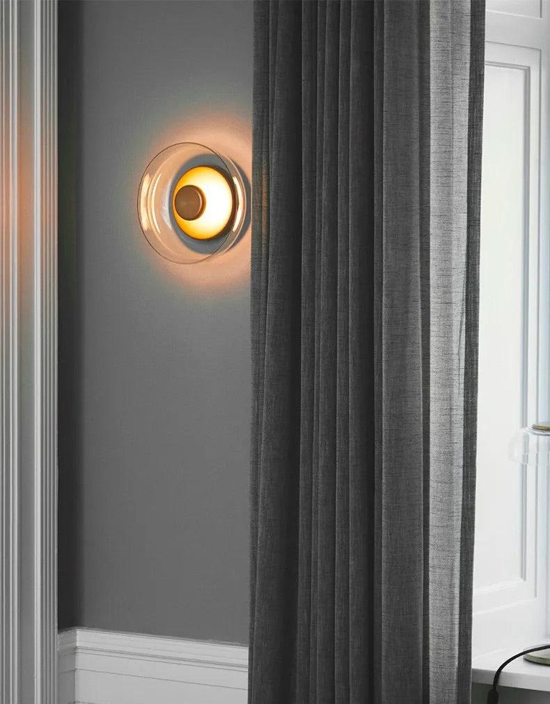 Liora kolleksjon med LED-vegglamper for opp- og nedbelysning — vertikal belysning - Desfino