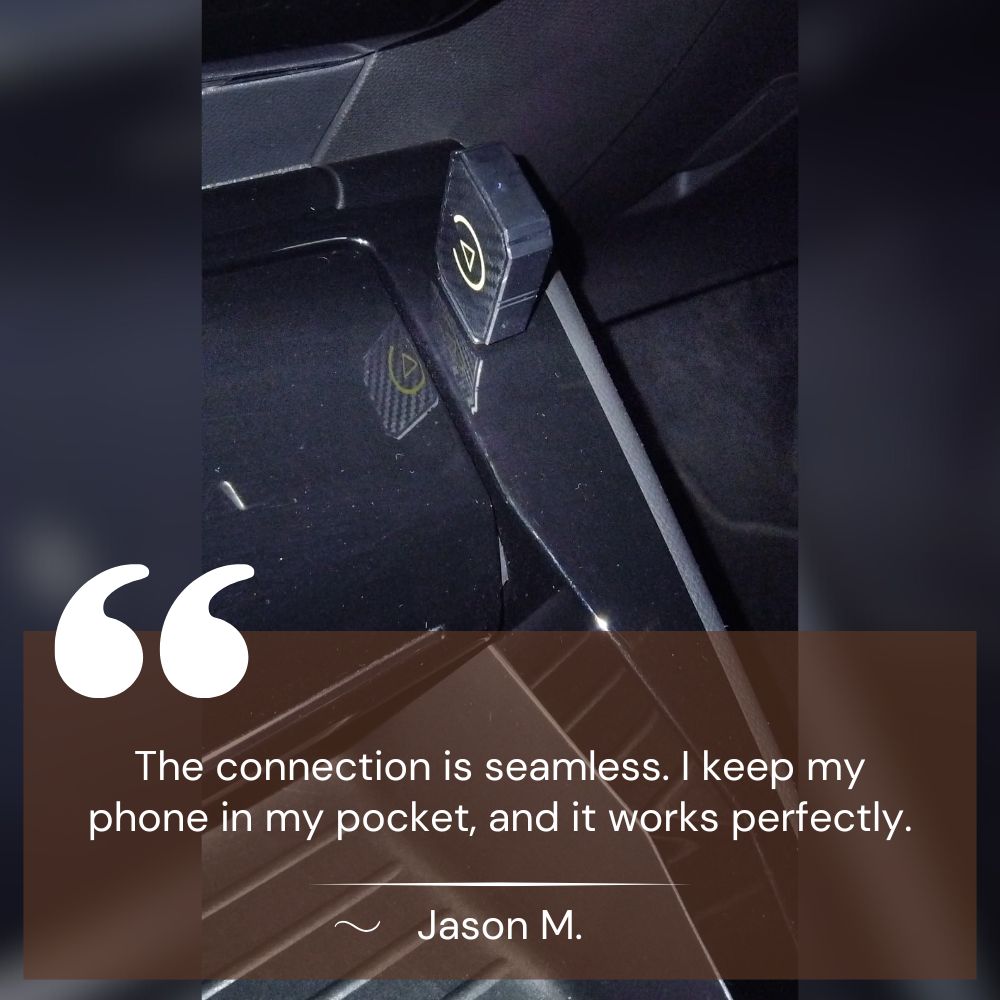 محول CarPlay لاسلكي صغير — تشغيل فوري لأكثر من 800 سيارة وهواتف iPhone - Desfino