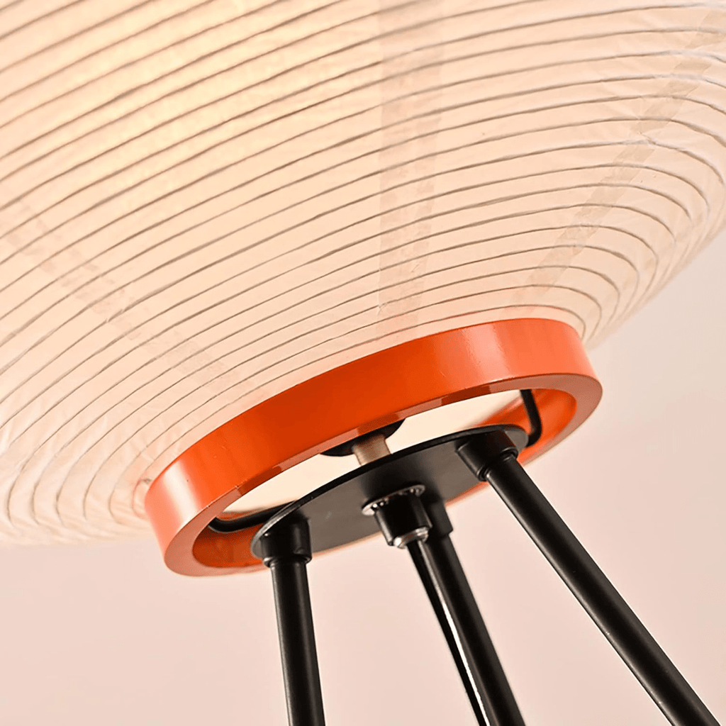 Lampa podłogowa KairoLuma z papieru ryżowego — ciepłe światło LED, japoński minimalizm - Desfino