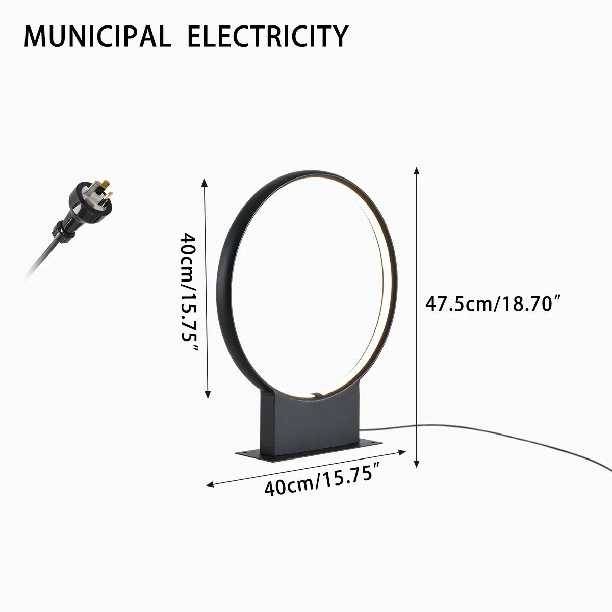 Ring Inner Glow Waterproof Lawn Light | Desfino