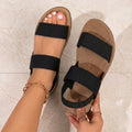 Elastische sandalen — lichtgewicht instappers voor wandelen en reizen | Desfino