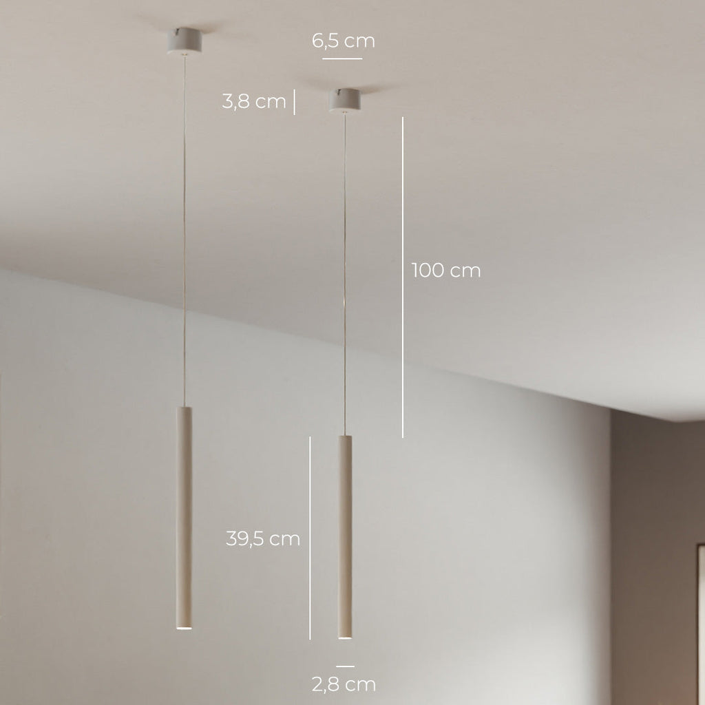 AeroLume minimalistisk pendellampe — effektiv LED-belysning