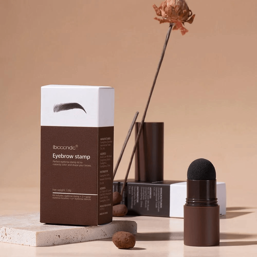 BrowCraft-kulmakarvaleimasinsetti — matta vedenkestävä pomade, sapluunat - Desfino