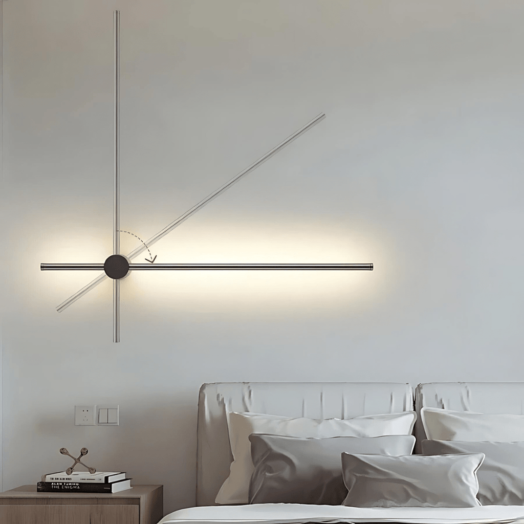 Lampă de perete LED subțire Soren — iluminare în sus și în jos - Desfino