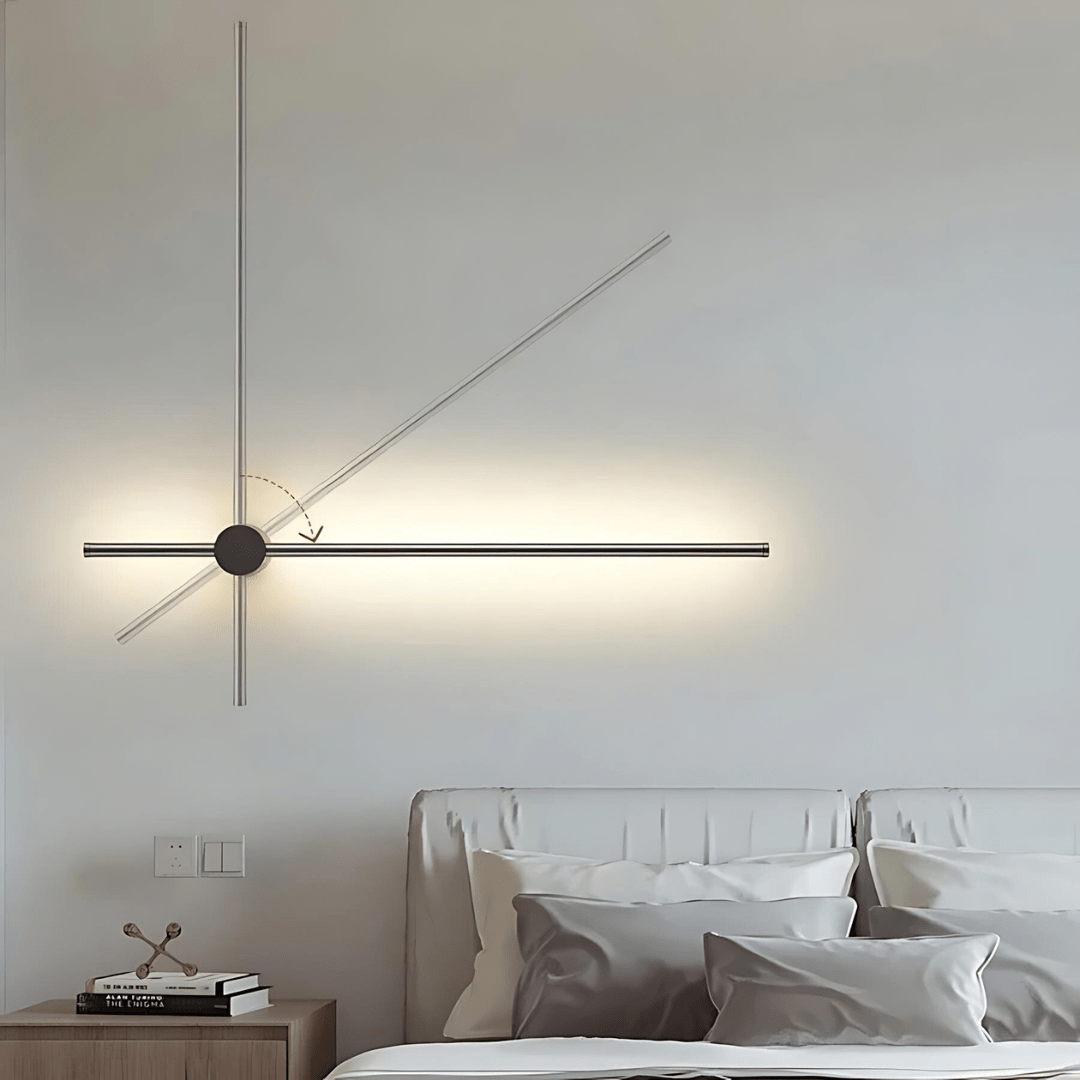 Lampă de perete LED subțire Soren — iluminare în sus și în jos - Desfino