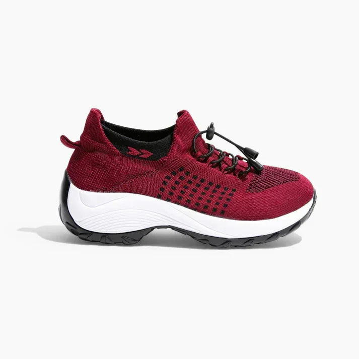 Elara orthopädische Damen-Sneaker - elastische Unterstützung, geräumige Passform - Desfino