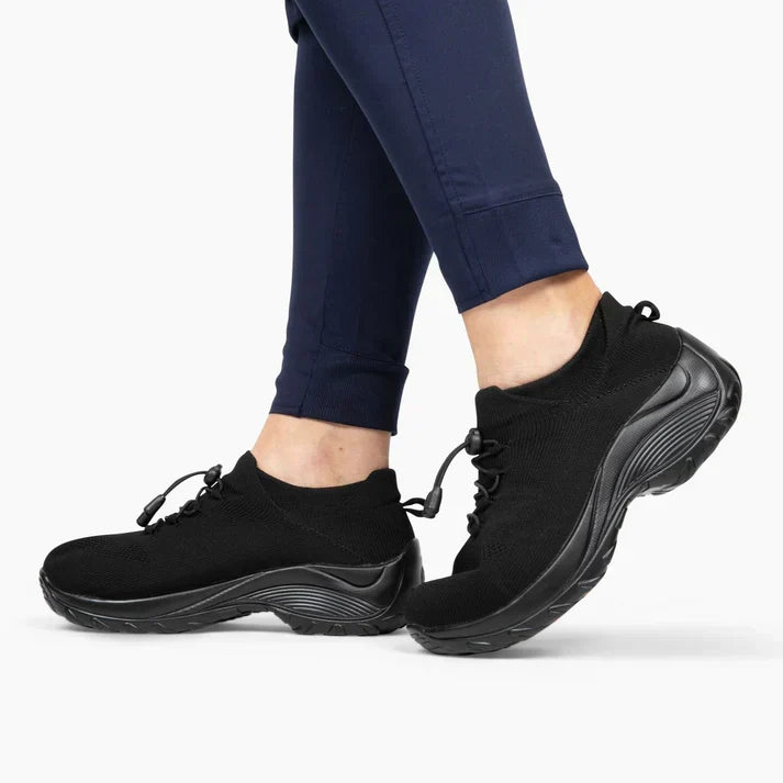 Elara orthopädische Damen-Sneaker - elastische Unterstützung, geräumige Passform - Desfino