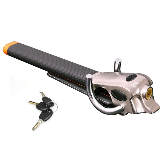 מנעול גלגלים QuellGuard WheelLock Pro — מנעול אבטחה נגד גניבה להגה - Desfino