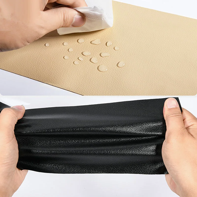 رقعة إصلاح من جلد البولي يوريثان ذاتية اللصق وقابلة للقص من NovaPatch، مقاس 50x137cm - Desfino