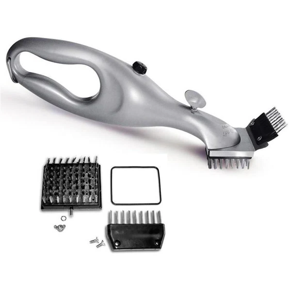 GrillEase Steam-Powered Grill Brush — Ergonomic, Dishwasher-Safe - Desfino