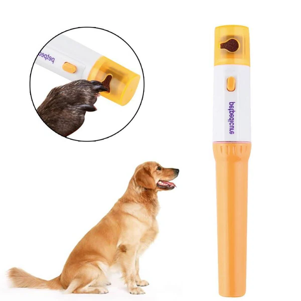 PawEase Nail Trimmer for Dogs & Cats — Precise Emery Filing Wheel - Desfino