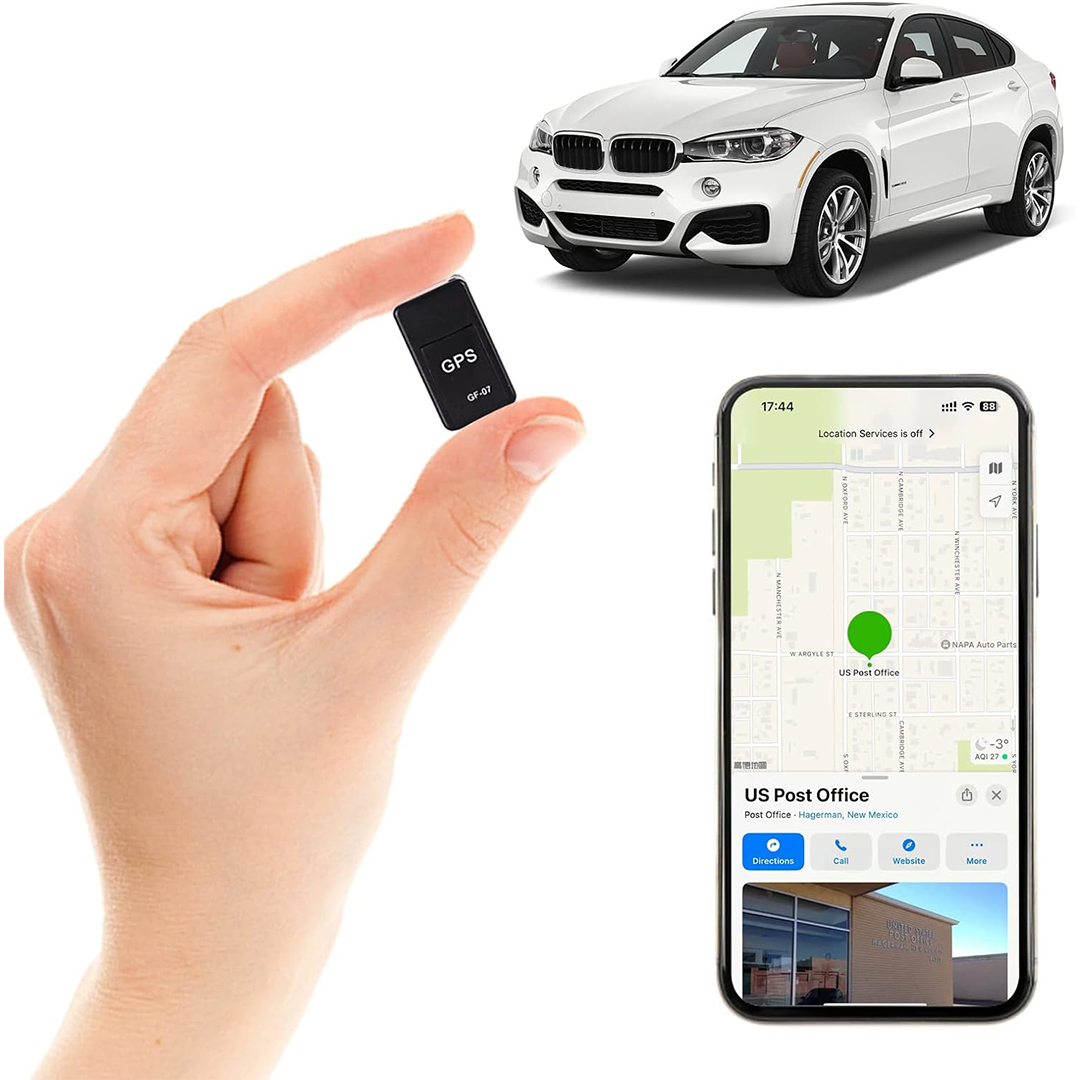 Mini-GPS-tracker til bilen — magnetisk køretøjslokalisering, ingen månedlige gebyrer - Desfino