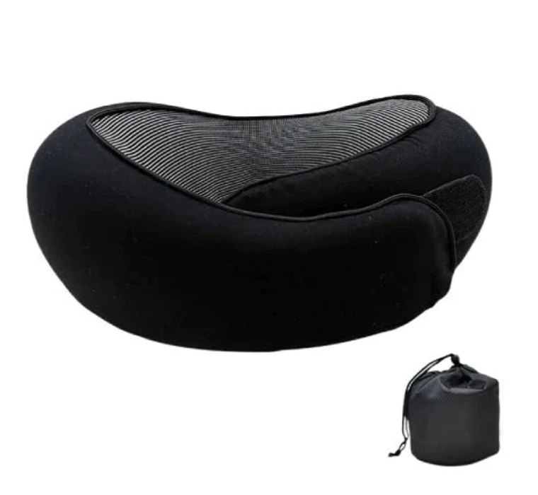 Oreiller cervical en mousse à mémoire de forme NovaGlide — Soutien ergonomique pour les voyages - Desfino