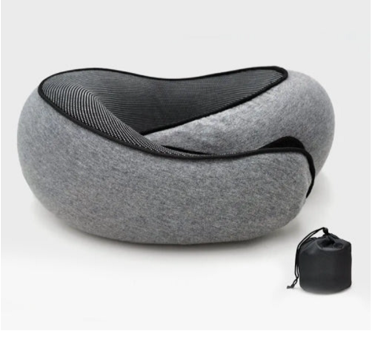 Oreiller cervical en mousse à mémoire de forme NovaGlide — Soutien ergonomique pour les voyages - Desfino