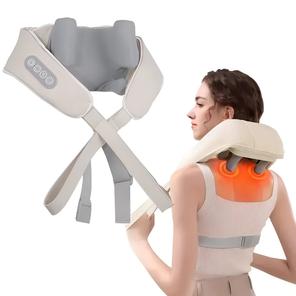 TheraLuxe Elite Electric Neck and Shoulder Massager — Targeted Relief - Desfino