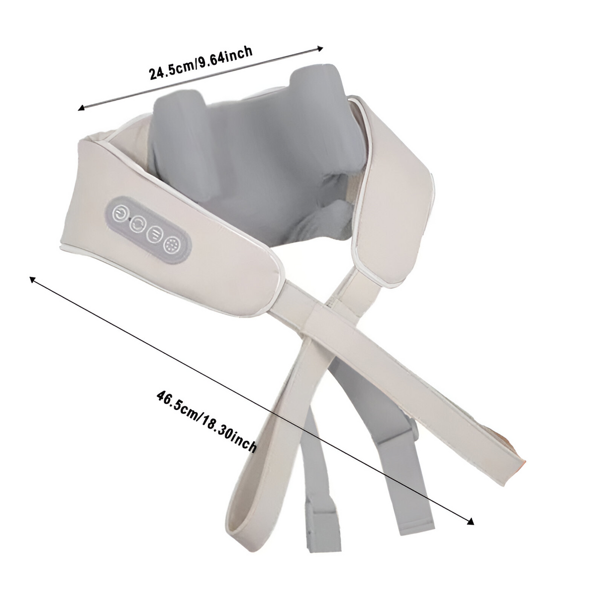 TheraLuxe Elite Electric Neck and Shoulder Massager — Targeted Relief - Desfino