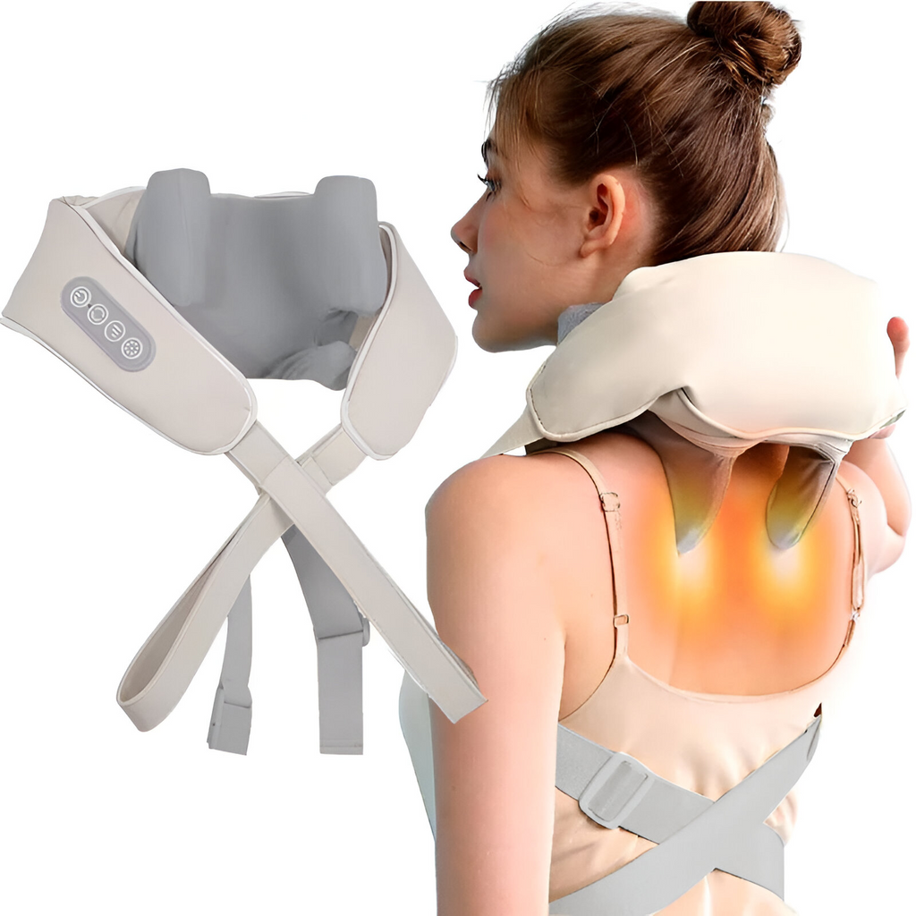 TheraLuxe Elite Electric Neck and Shoulder Massager — Targeted Relief - Desfino