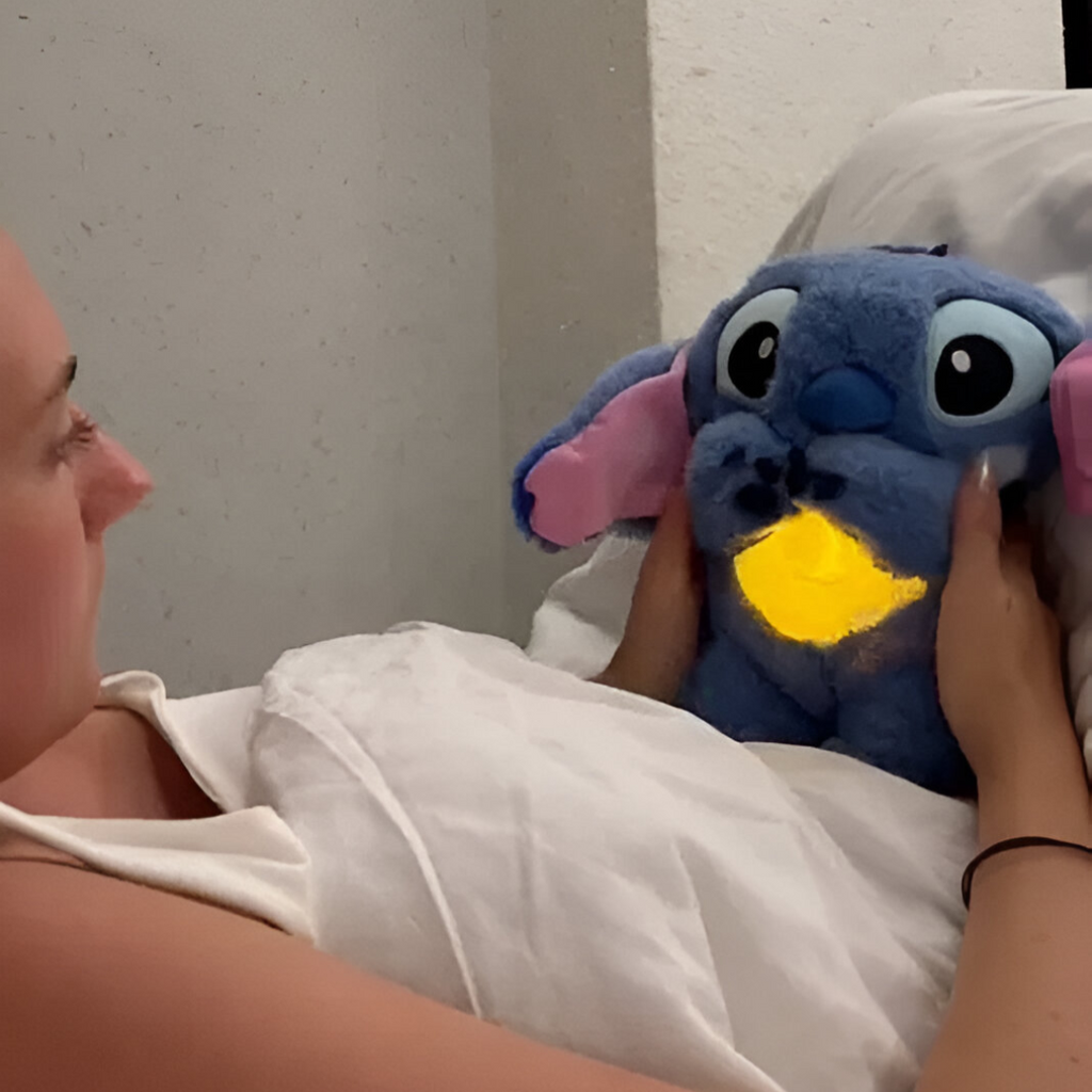 CalmiStitch Breathing Stitch Plush — Soothing Companion for Quiet Nights - Desfino
