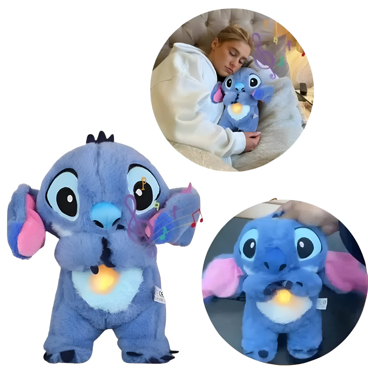 CalmiStitch Breathing Stitch Plush — Soothing Companion for Quiet Nights - Desfino