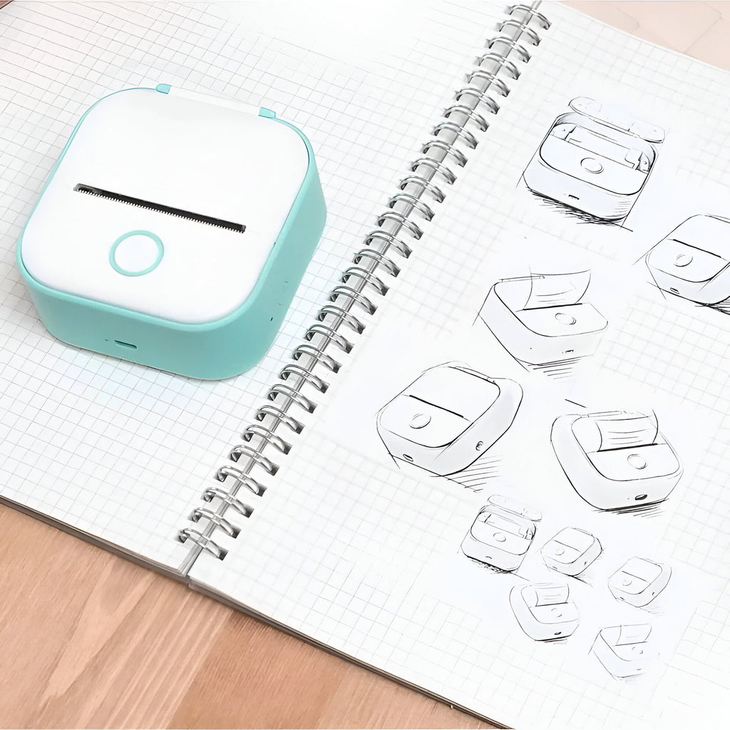 PockPrint Bluetooth-Taschendrucker für Aufkleber — Foto- und Etikettendrucker - Desfino