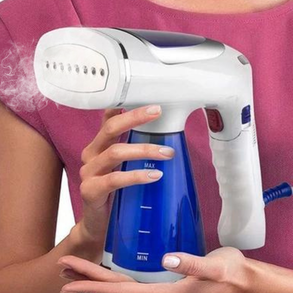 Vaporizador portátil de roupa VeraSteam — 1600W, aquecimento em 35 segundos - Desfino
