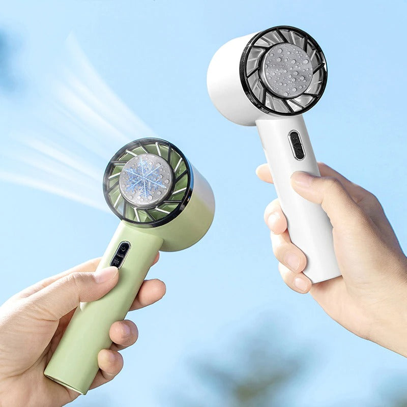Ventoinha de arrefecimento portátil de mão AeroBreeze — fluxo de ar compacto e portátil - Desfino