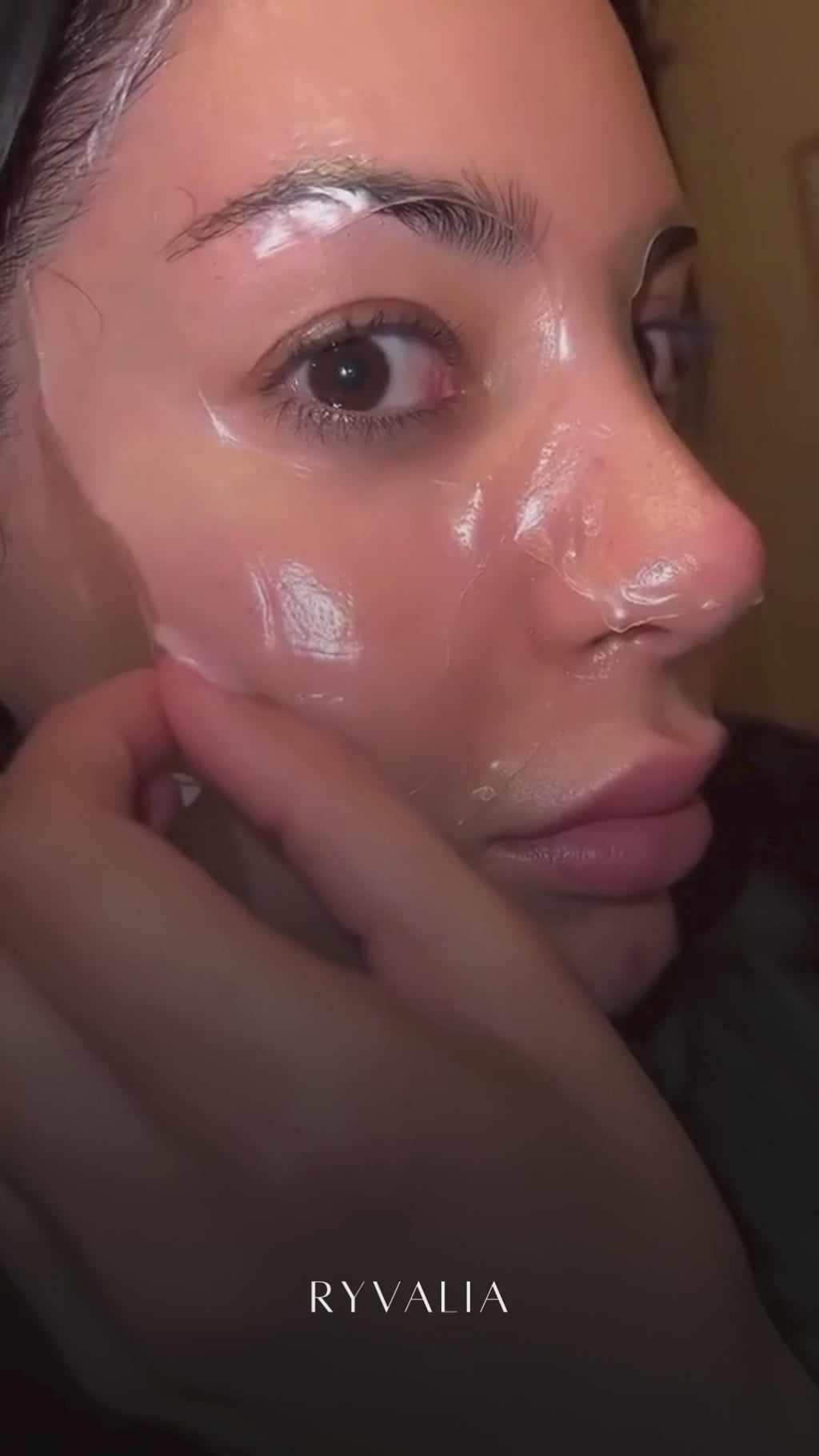 Máscara facial de biocolagénio — hidratação profunda, elasticidade e luminosidade - Desfino