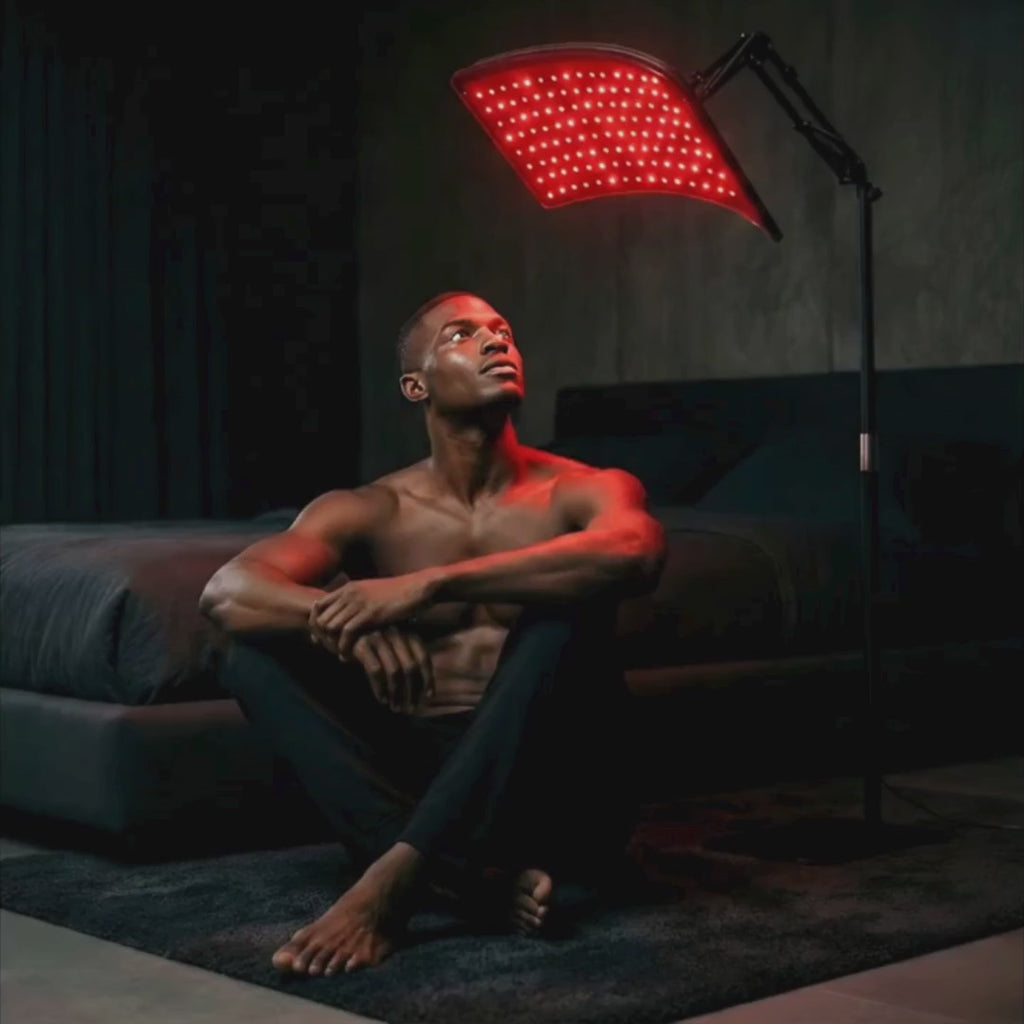 Lámpara de terapia de luz roja LumiThera Flex Pro — Soporte ajustable y envoltura - Desfino