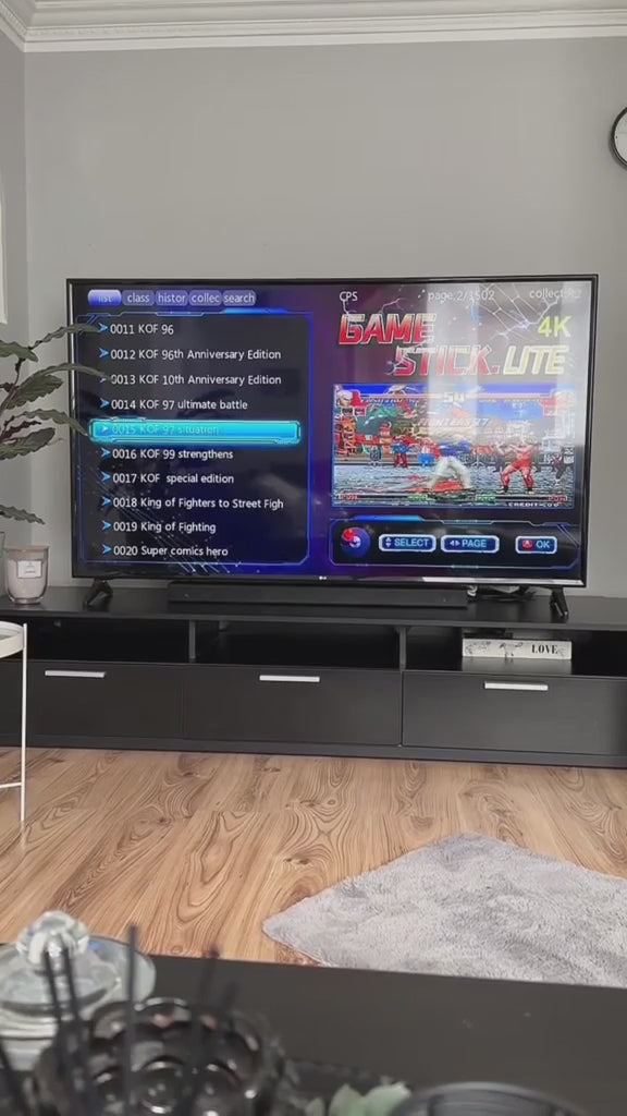 Vanta retrospel-konsol med 64 GB - över 20 000 spel, 4K, 2 trådlösa handkontroller - Desfino