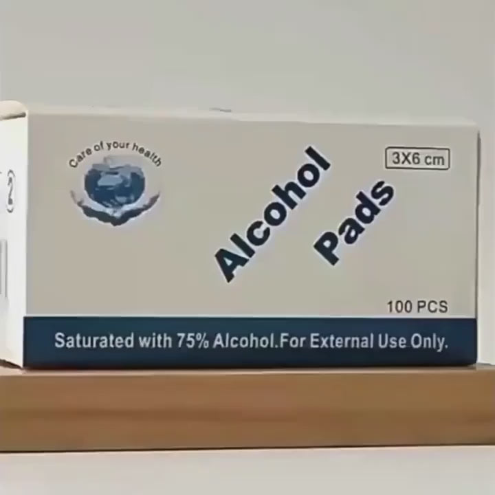 アルコール濃度75%プレップパッド - 個包装クリーニングワイプ - Desfino