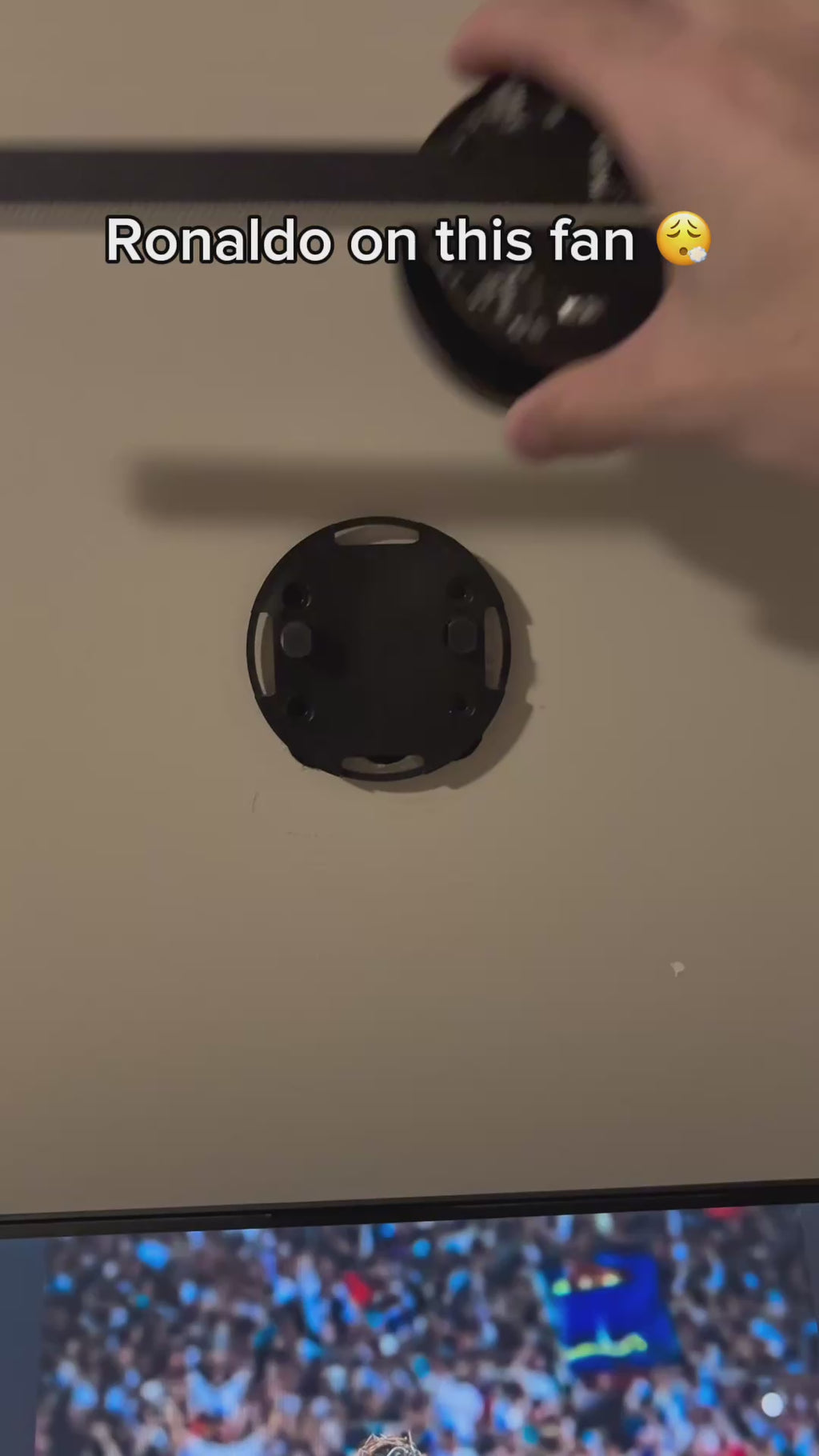 SpinRay 3DホログラフィックLEDファン - アプリ操作、Bluetoothオーディオ - Desfino