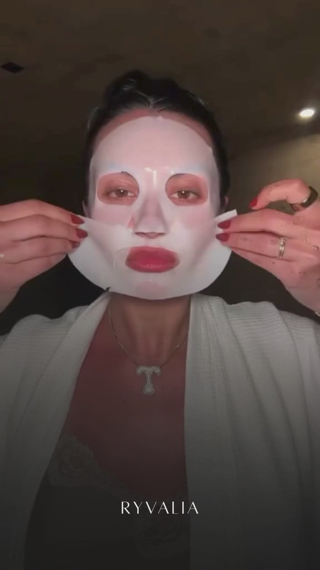 Máscara facial de biocolagénio — hidratação profunda, elasticidade e luminosidade - Desfino