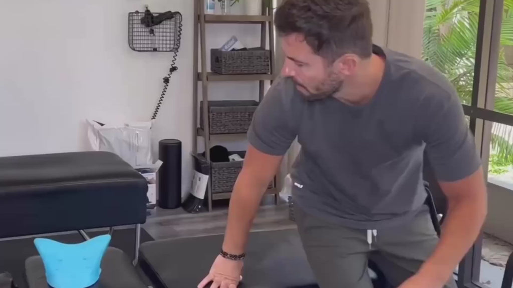 Almohada de estiramiento cervical para aliviar la tensión cervical y mejorar la postura - Desfino