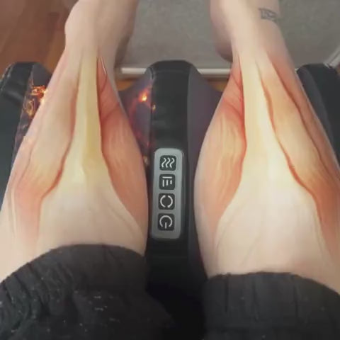 CircuRelief Dual Foot & Calf Massager — Deep Compression, Shiatsu - Desfino