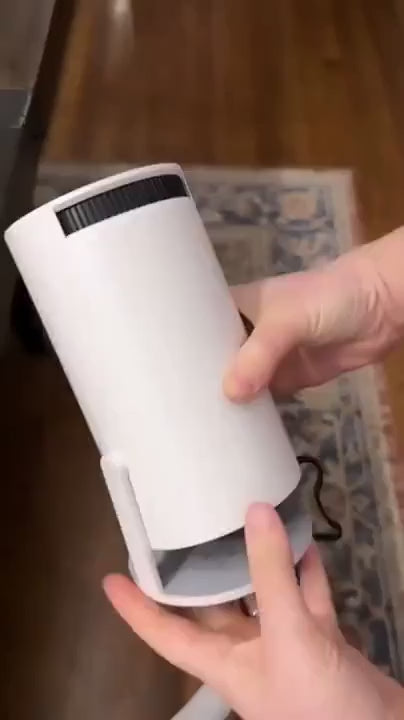 Portable Smart Mini Projector — Built-In Streaming Apps | Desfino