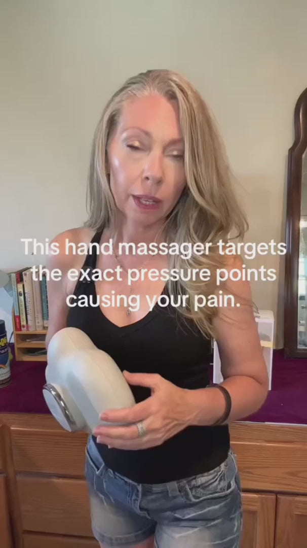 ArthroFlex Pro 3-in-1 beheiztes Handmassagegerät – Gezielte Handgelenkwärme, dreizehnpunktige Luftkompression
