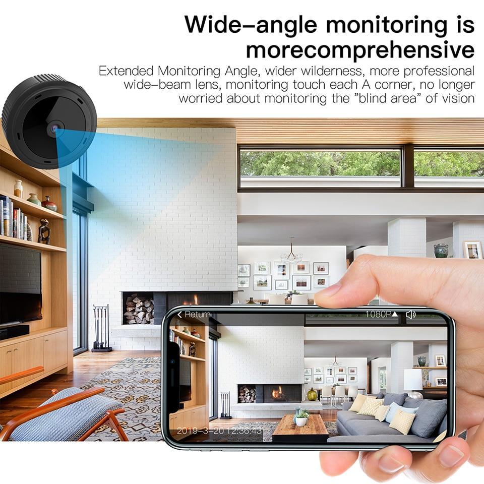 NovaGuard EchoCam 1080P WiFi-sikkerhetskamera — fjernvisning, nattsyn - Desfino