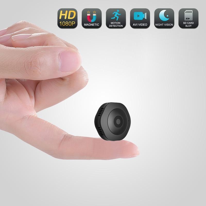 Arboron Mini-WLAN-Kamera — 1080P HD, Nachtsicht, Zwei-Wege-Audio - Desfino