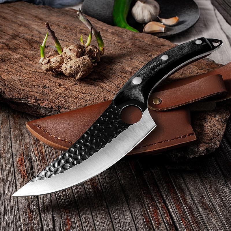 Huusk Premium Control Pro Japanese Kitchen Knife — Handmade Design