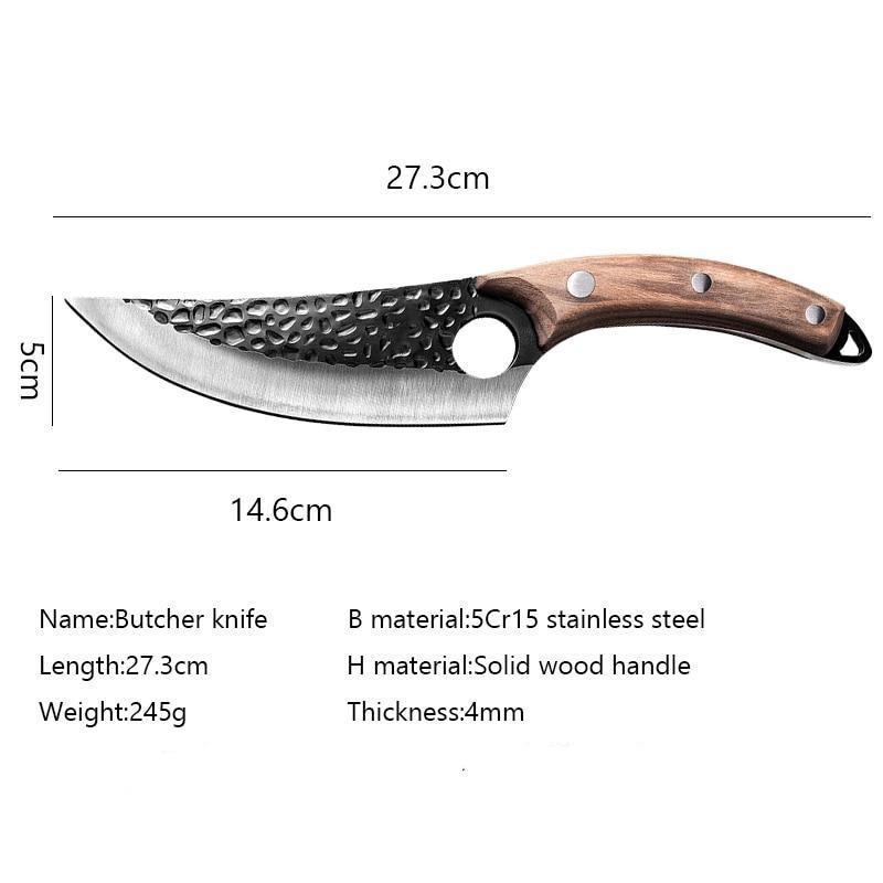 Huusk Premium Control Pro Japanese Kitchen Knife — Handmade Design