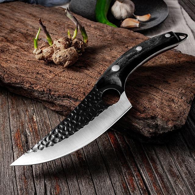 Huusk Premium Control Pro Japanese Kitchen Knife — Handmade Design