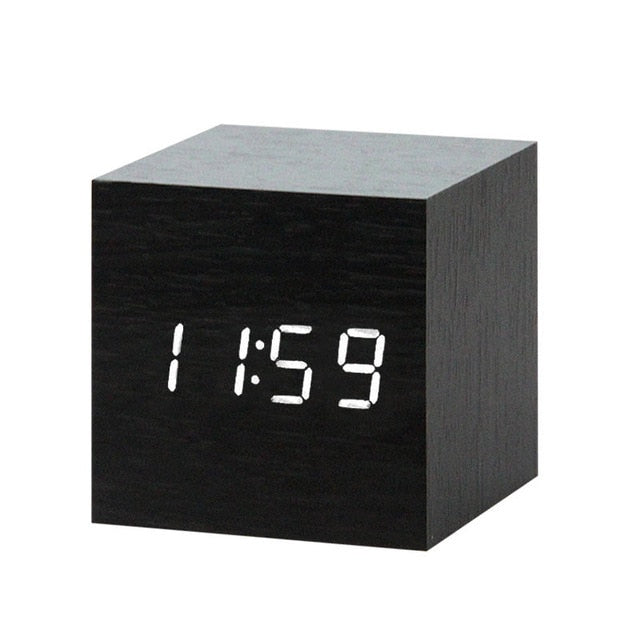 Despertador Digital LED Sova Ativado por Voz — Mãos-Livres - Desfino