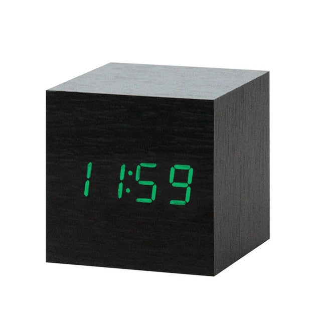 Despertador Digital LED Sova Ativado por Voz — Mãos-Livres - Desfino