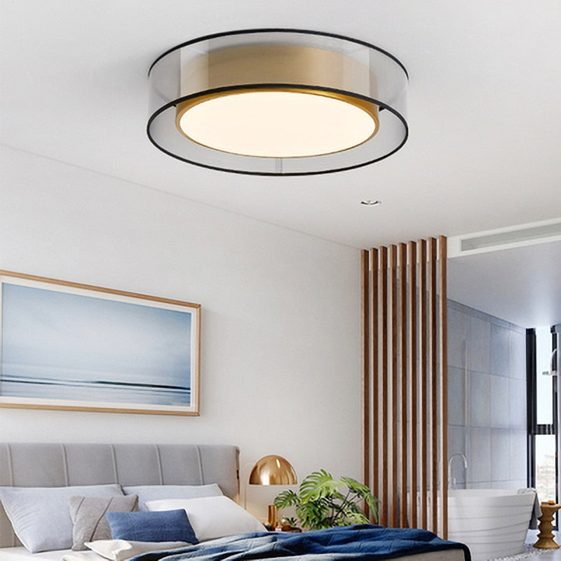 Zentra TriLight rund LED-loftslampe — 1500 lumen, 3 farvetemperaturer - Desfino
