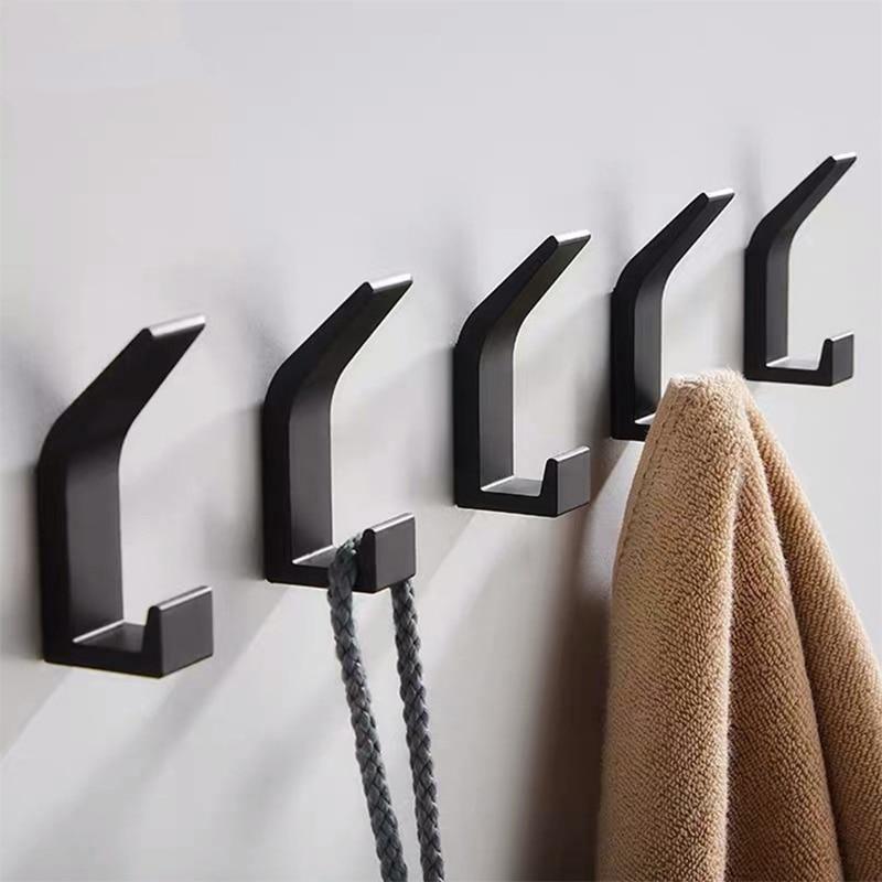 Crochets muraux adhésifs LyraNest — Rangement d’entrée sans perçage - Desfino