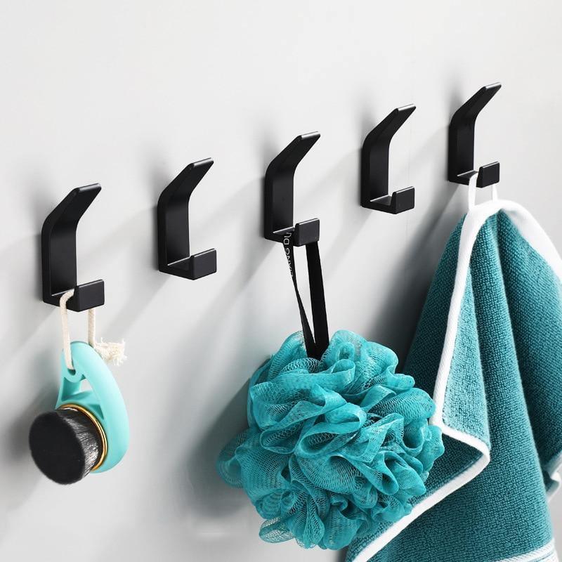 Crochets muraux adhésifs LyraNest — Rangement d’entrée sans perçage - Desfino